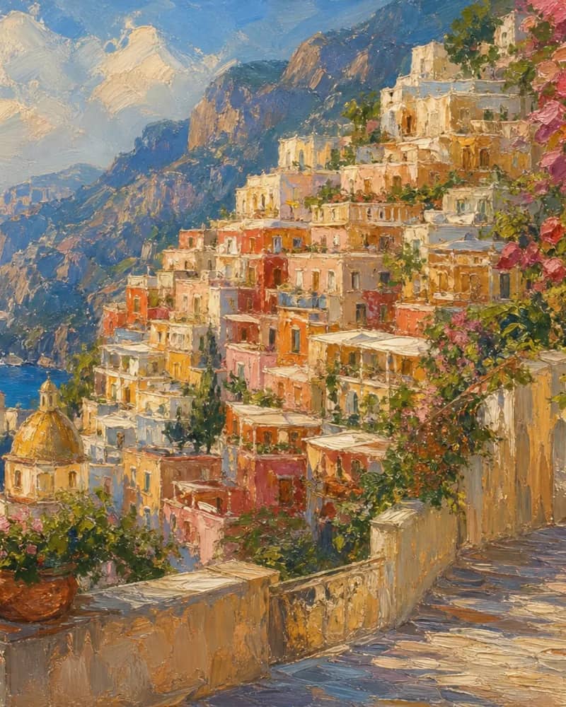Śródziemnomorski Positano