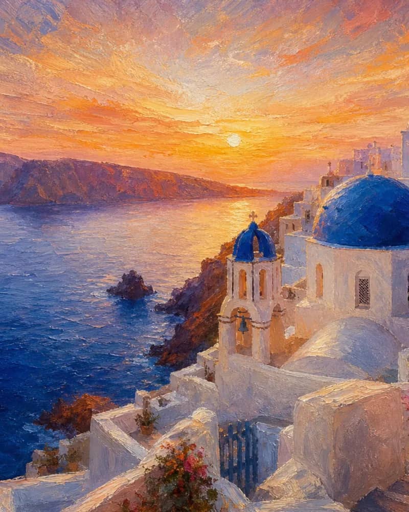 Śródziemnomorski Santorini