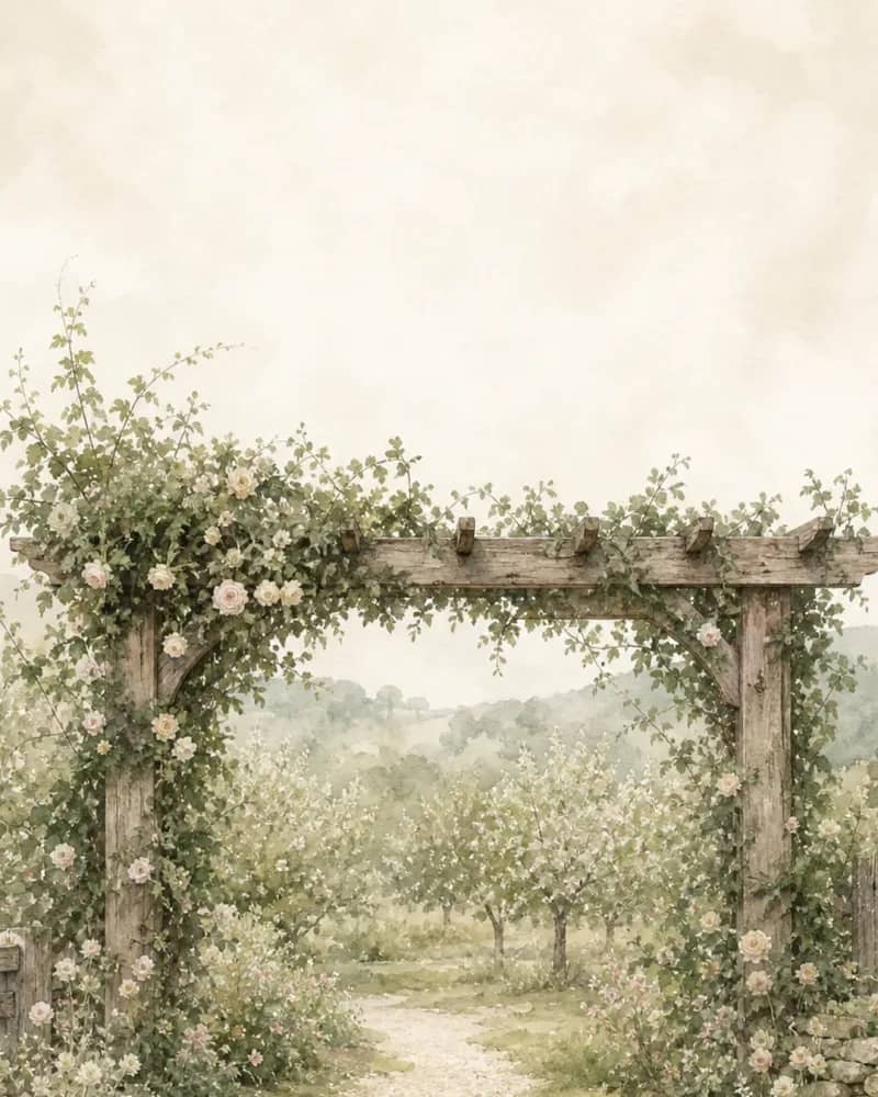 Rustykalna Pergola